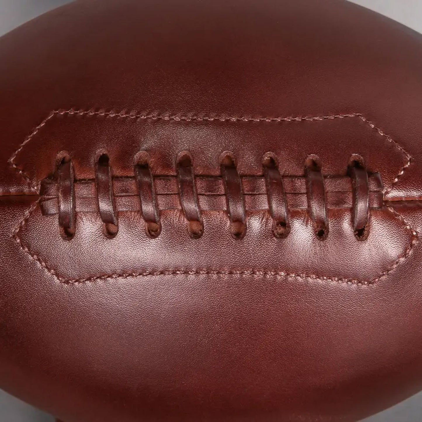 Retro Vintage Leather Rugby Ball – 1900s Display Gift
