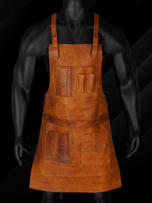 Rustborn Vintage Leather Work Apron – Custom Fit