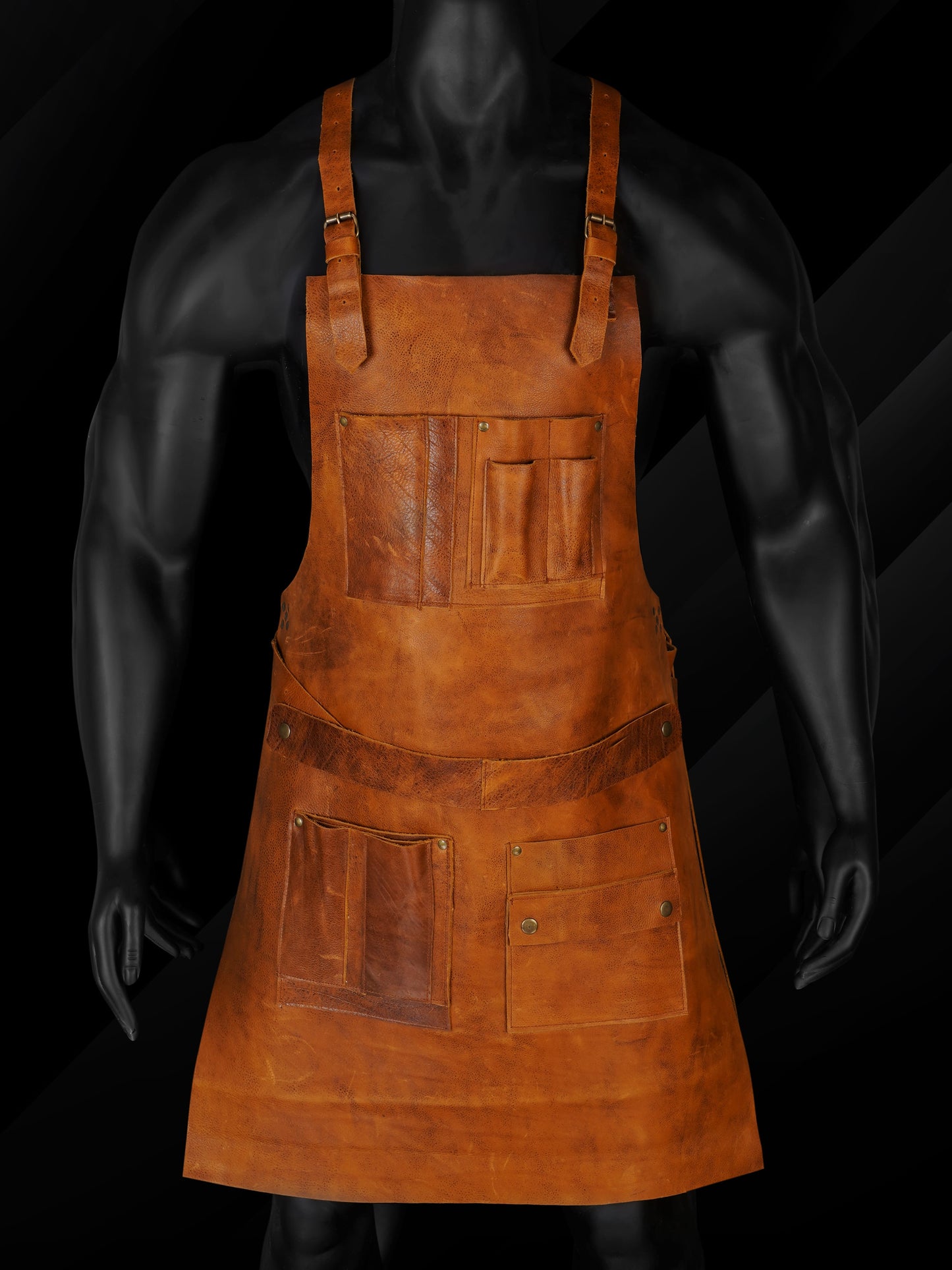 Rustborn Vintage Leather Work Apron – Custom Fit