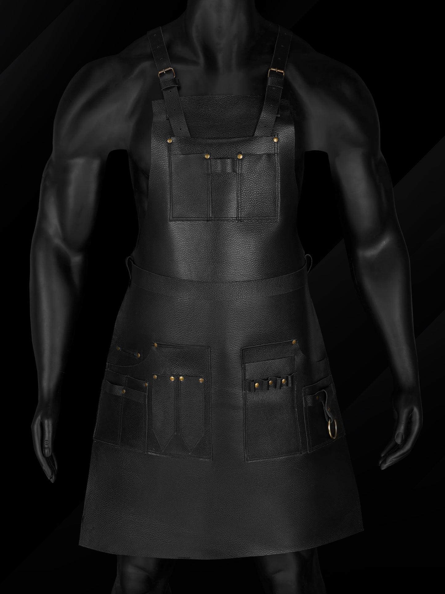 Shearcrafter Leather Barber Apron – Custom Workwear