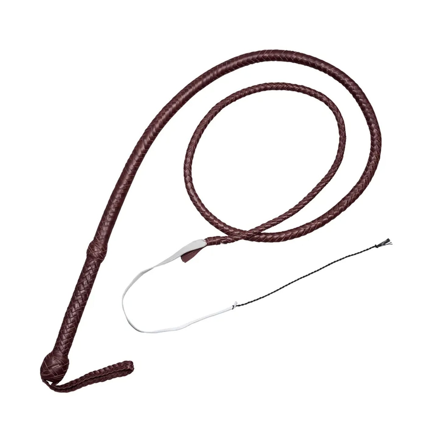 Indiana Jones Whisky Brown Cowhide Bullwhip – 4ft to 12ft Handmade