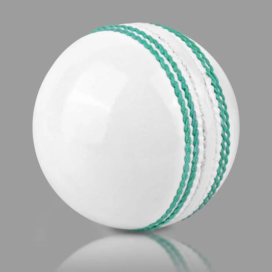 White Leather Cricket Ball – Handmade & Match Ready
