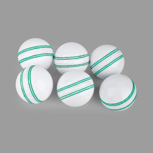 White Leather Cricket Ball – Handmade & Match Ready