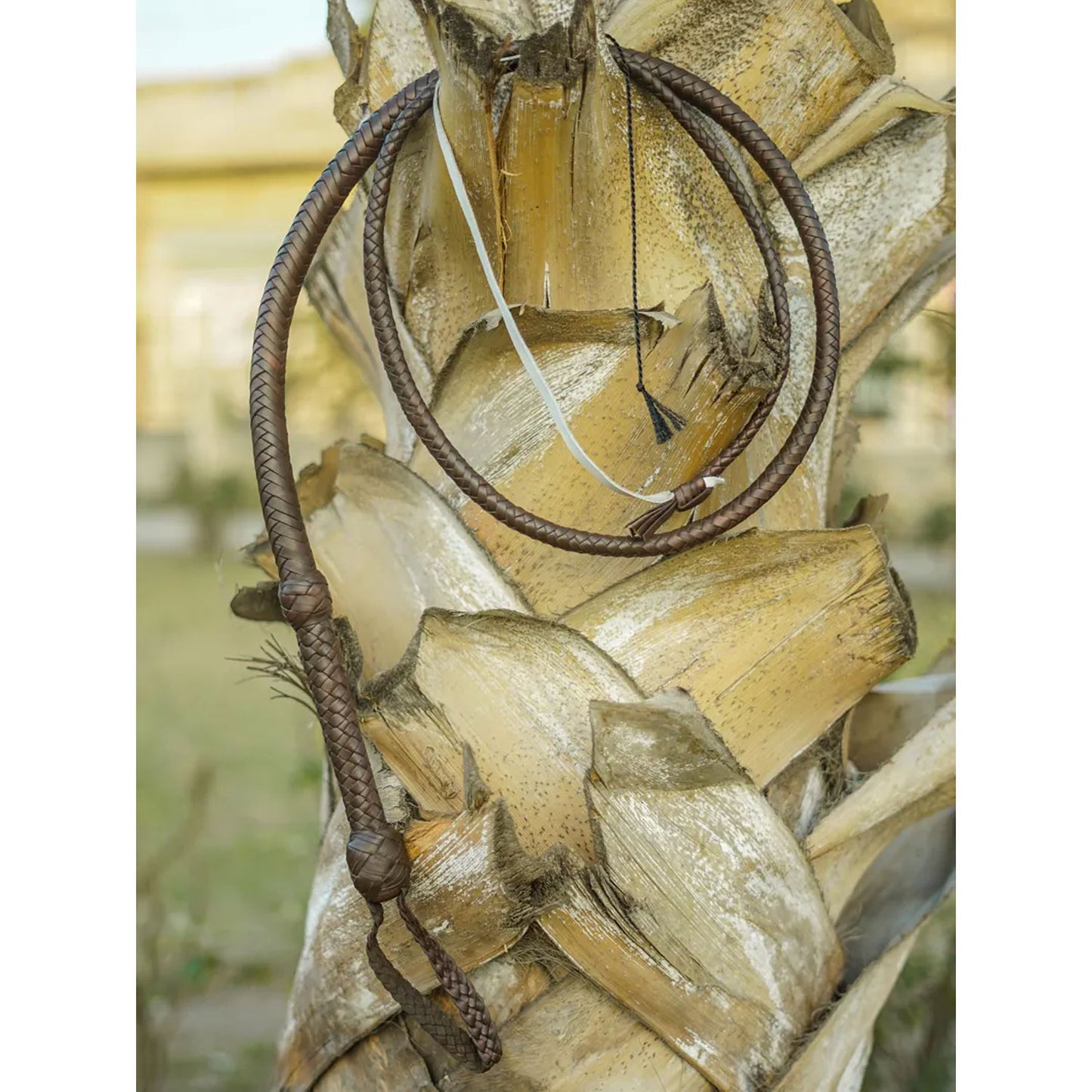 Indiana Jones Chocolate Brown Cowhide Bullwhip – 4ft to 12ft Handmade