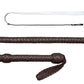 Indiana Jones Chocolate Brown Cowhide Bullwhip – 4ft to 12ft Handmade