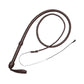 Indiana Jones Chocolate Brown Cowhide Bullwhip – 4ft to 12ft Handmade