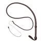 Indiana Jones Chocolate Brown Cowhide Bullwhip – 4ft to 12ft Handmade