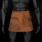 Handmade pull-up leather half apron with adjustable waist straps, multiple front pockets, and brass towel ring. Ideal for hairstylists, gardeners, BBQ chefs, and DIY pros. Built from thick cowhide leather for lasting durability. Customizable with engraved initials, logos, or quotes—perfect gift for Mom, Dad, or creative professionals.

