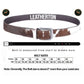 Genuine Hair-On Cowhide Leather Belt – Unique & Handmade in the UK