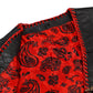 Red Buffalo Leather Ribbed MC Club Vest – Customizable
