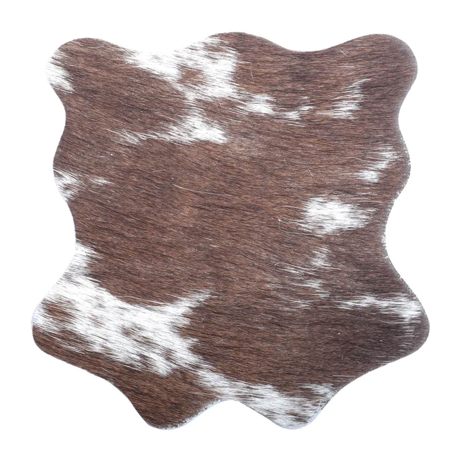 cowhide leather coaster, natural hair on coaster, real leather coasters, bar decor coasters, unique drink coasters, leather coaster set, rustic leather coaster,