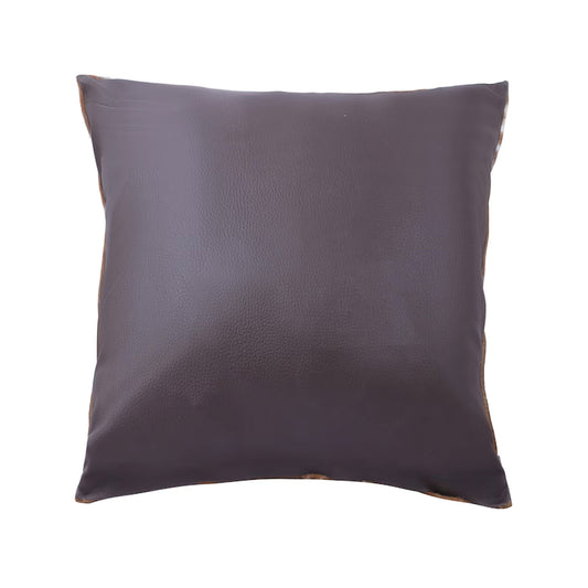 leather gift idea home, housewarming cowhide gift, rustic gift pillow cover, grained leather pillow design, pillow decor farmhouse, animal hide decor ideas, real cowhide bed pillow, leather sofa cushion